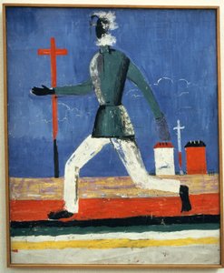 El hombre corriendo
